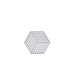 Zone Denmark Hexagon Silicone Trivet - Lavender