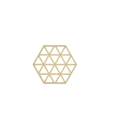 Zone Denmark Triangles Silicone Trivet - Warm Sand