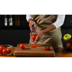 Zyliss Eco Handle Y Soft Skin Peeler - Red